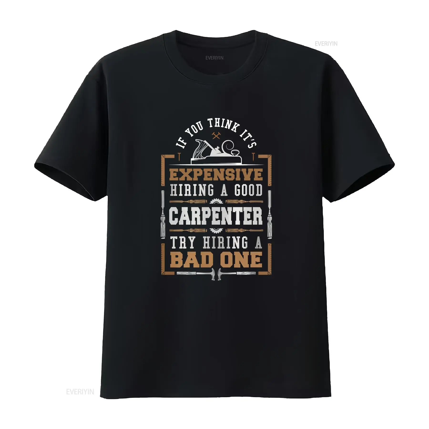 Woodworking Union - Camiseta de carpintero divertida con estampado