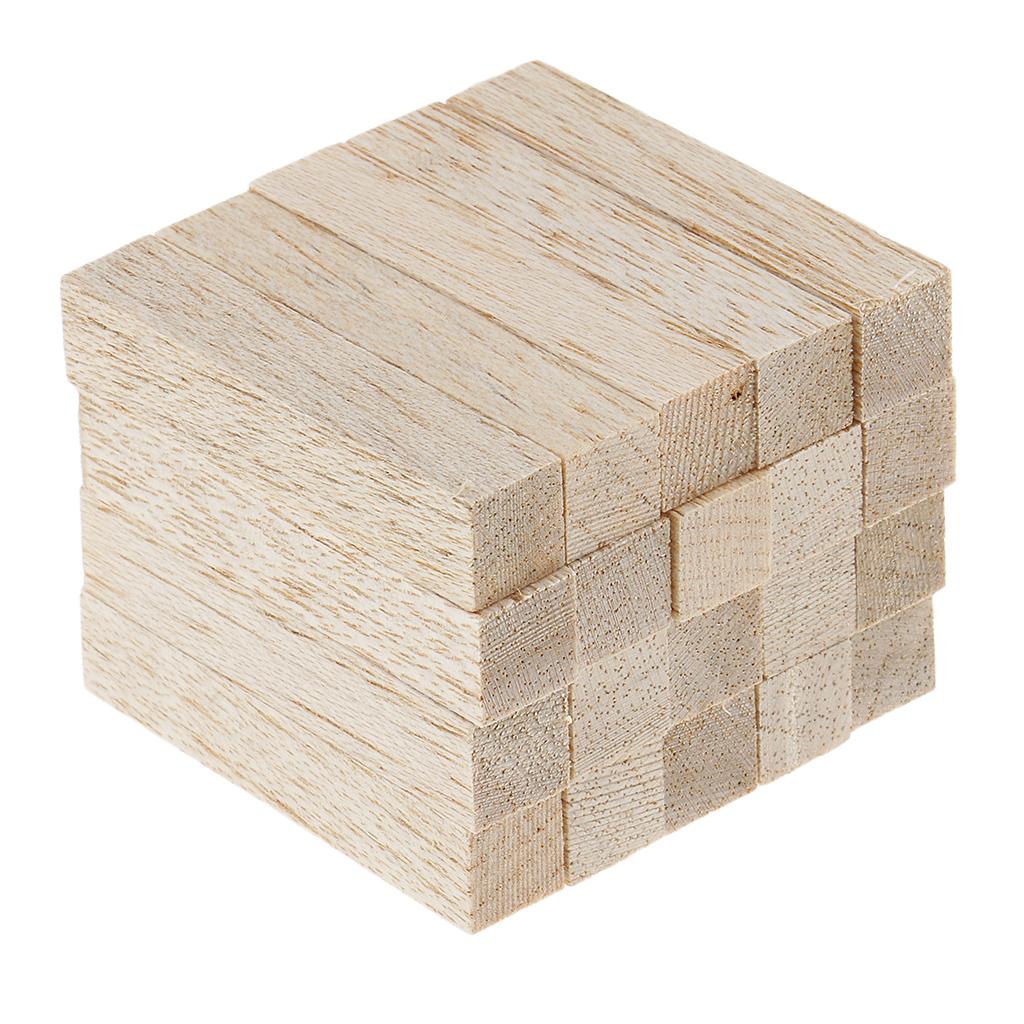 Woodworking Projects Art - Bloques de Madera de Balsa para
