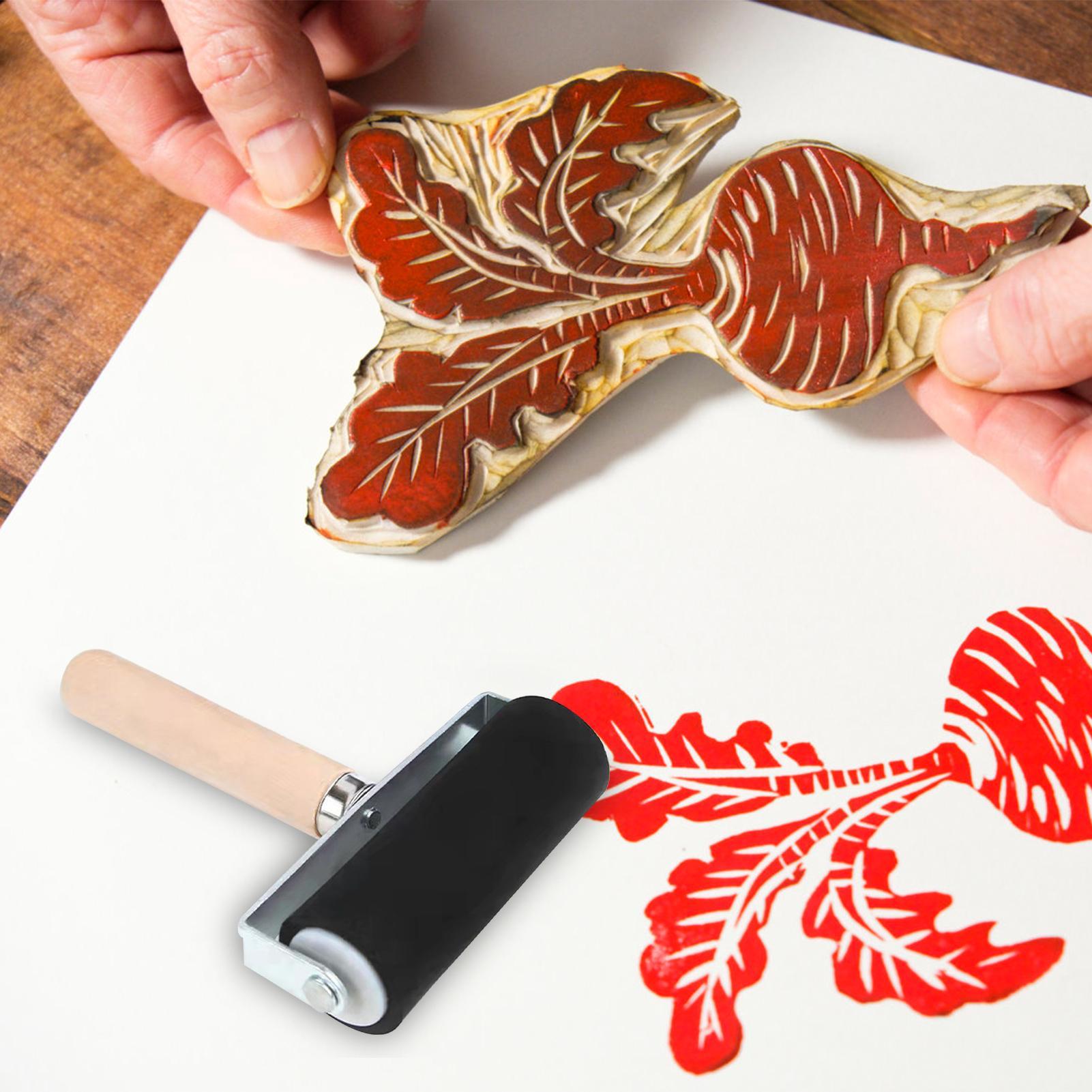Woodworking Projects Art - Rodillo de Goma Profesional para Pintura,