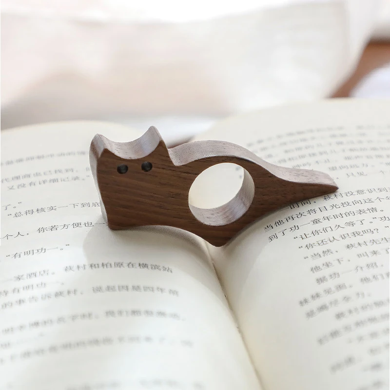 Woodworking Design Software - Marcapáginas de pulgar de madera, Material