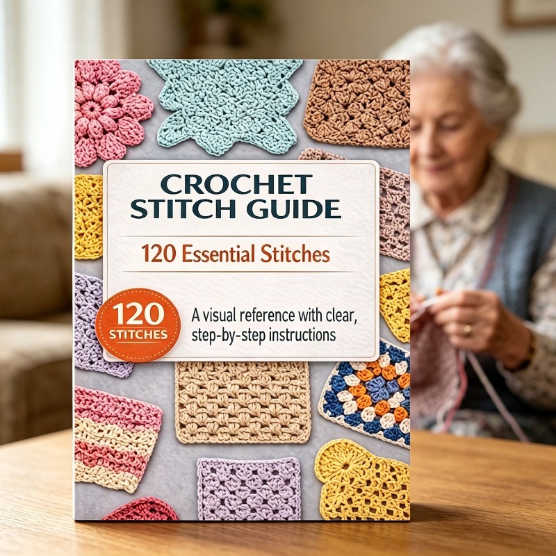 Woodworking Book - Guía Completa de Puntos de Crochet