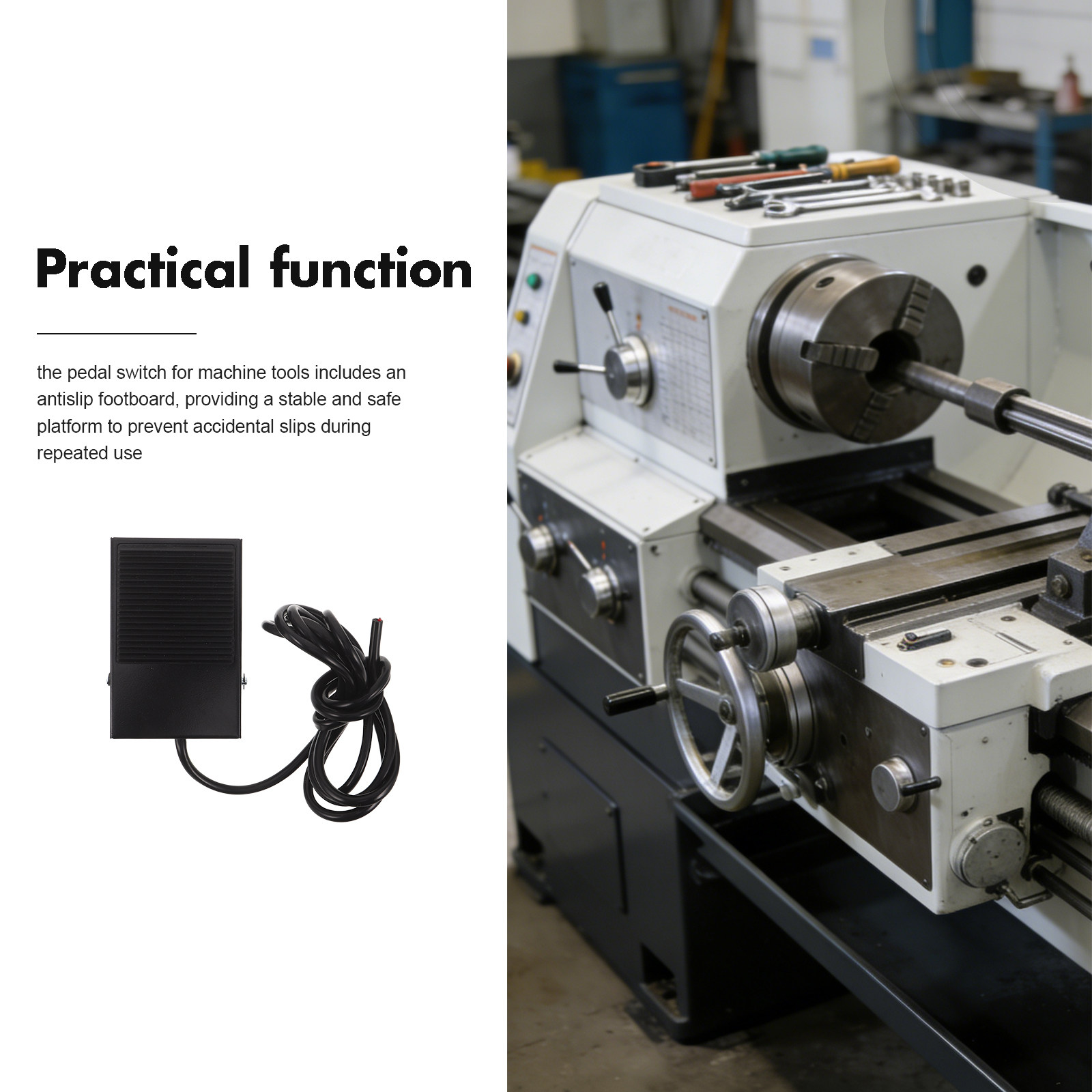 Interruptor de pedal momentáne - Woodworking Industry reseña y precio