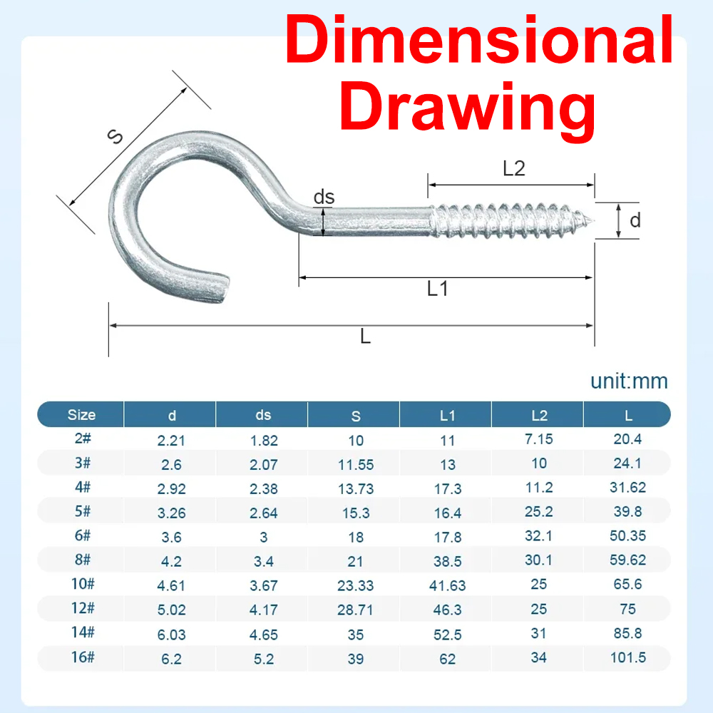 Tornillos de gancho para lámpa - Woodworking Questions reseña y precio