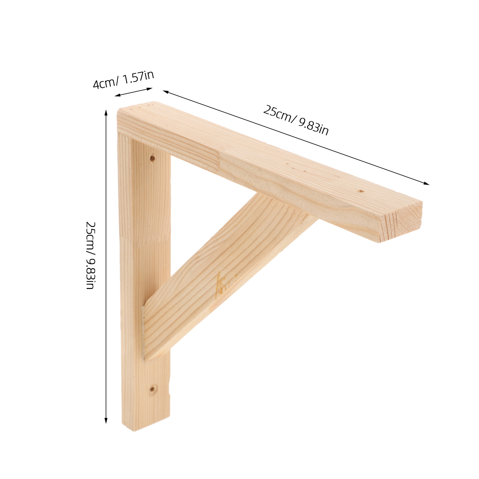 Soportes triangulares de mader - Woodworking Book reseña y precio