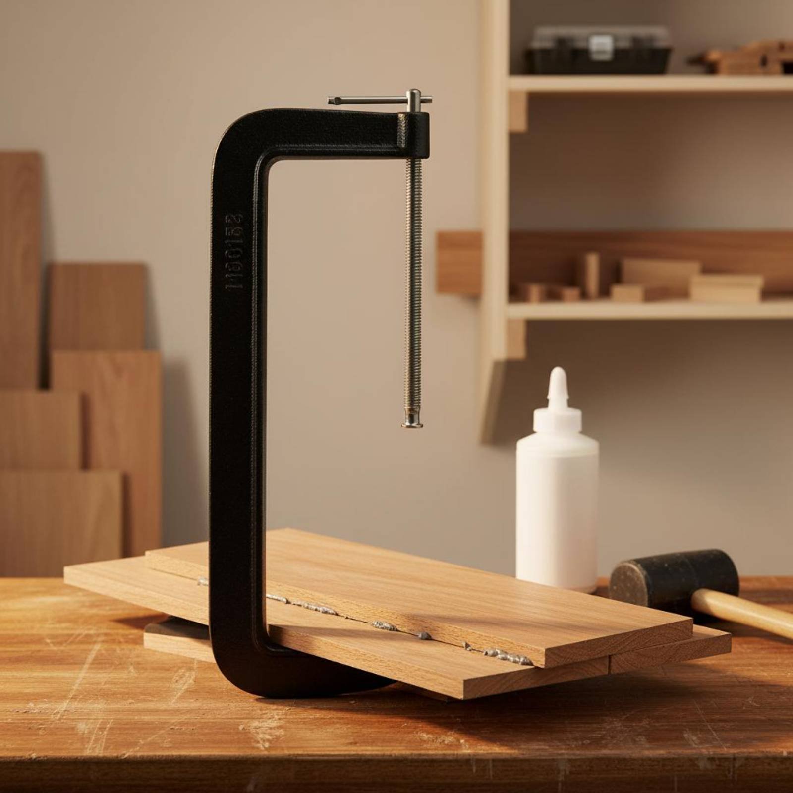 Abrazadera en C de garganta pr - Woodworking Industry reseña y precio