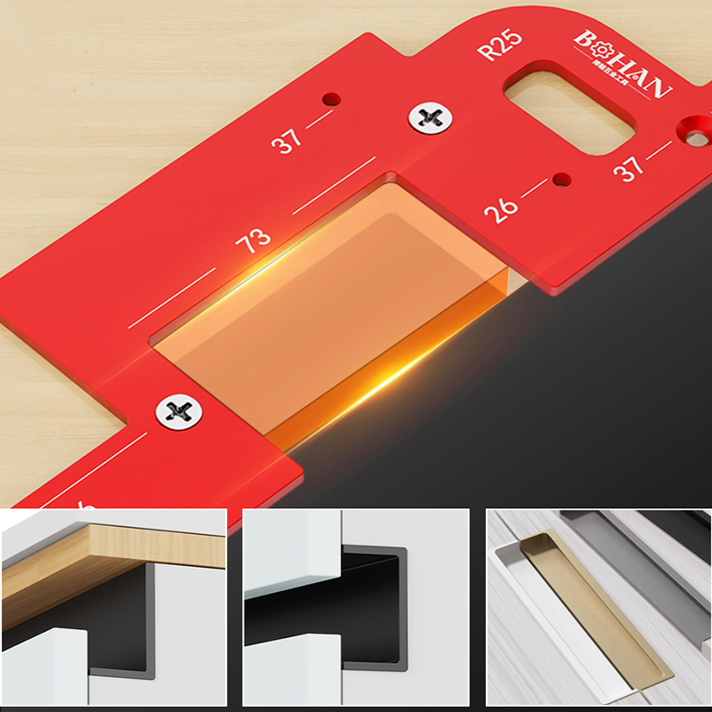 Plantilla de ranura de manija  - Woodworking Design Software reseña y precio