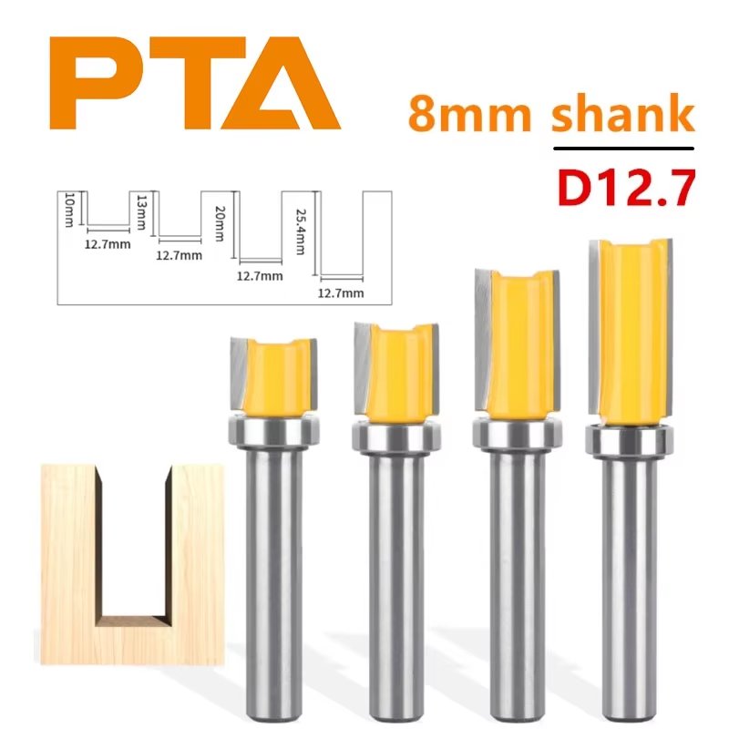 Fresa de 8mm para plantillas,  - Woodworking Design Software reseña y precio